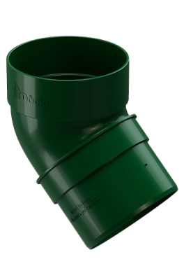 Колено водосточное 45° Docke Standard