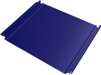 Кликфальц Double Pro Grand Line 0,45 ПЭ с пленкой на замках RAL 5002 ультрамариново-синий