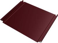 Кликфальц Double Pro Grand Line 0,5 ПЭ с пленкой на замках RAL 3005 красное вино