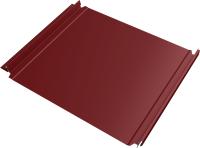 Кликфальц Double Pro Grand Line 0,45 ПЭ с пленкой на замках RAL 3011 коричнево-красный