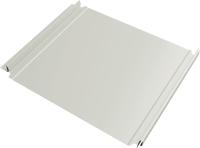 Кликфальц Double Pro Grand Line 0,45 ПЭ с пленкой на замках RAL 9002 светло-серый