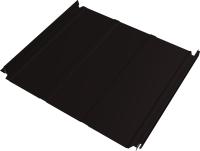 Кликфальц Double Pro Line Grand Line 0,45 Drap с пленкой на замках RAL 9005 черный