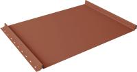 Кликфальц Grand Line 0,45 Drap СТ с пленкой на замках RAL 8004 терракота