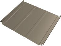 Кликфальц Double Pro Line Grand Line 0,45 Drap ТХ с пленкой на замках RAL 1015 светлая слоновая кость