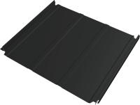 Кликфальц Double Pro Лайн Grand Line 0,45 Drap ТХ с пленкой на замках RAL 7016 антрацитово-серый