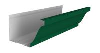 Желоб прямоугольный Vortex в2 130мм 3м RAL 6005 зеленый мох