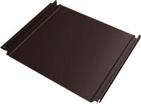 Кликфальц Double Pro Grand Line 0,5 PurLite матовый с пленкой на замках RAL 8017 шоколад
